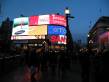  publicités lumineuses, Piccadilly Circus